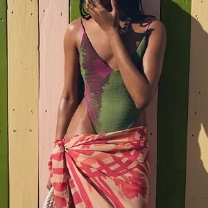 Free People x House of Anna Amber One Piece Swimsuit in Ombre